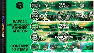 EAFC 24 Winter Wildcards YouTube Banner & Logo Pack - GFXCRATE