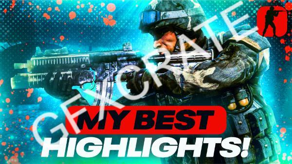 Counter Strike Fully Editable YouTube Thumbnail Pack V1 (CS:GO + CS2)