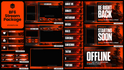 Battlefield 6 (BF6) Animated 4K Livestream Overlay and Branding Pack (for Twitch, YouTube, Kick etc.)
