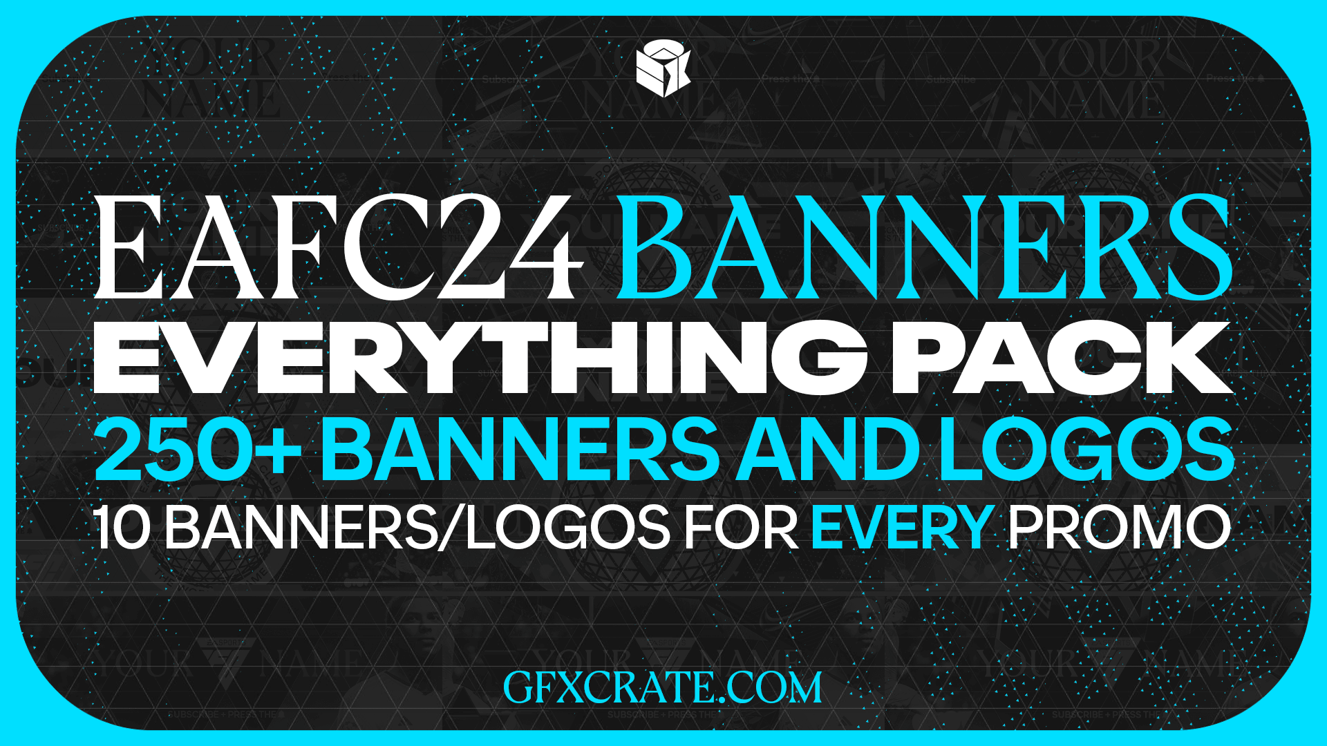 Gaming Channel Fully Editable  Banner & Logo Pack – GFXCRATE