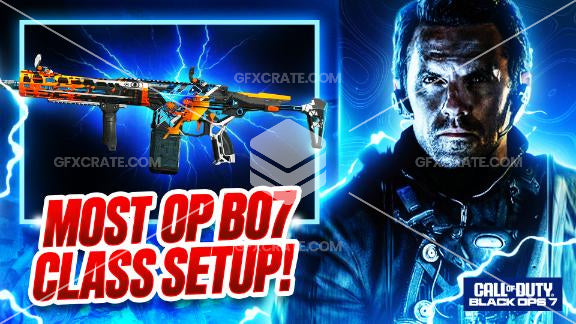 Call of Duty: Black Ops 7 (BO7) YouTube Thumbnails and Assets GFX Pack