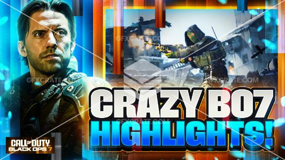 Cod Thumbnail Bo7 Call of Duty: Black Ops 7 (BO7) Fully Editable YouTube Thumbnail Pack