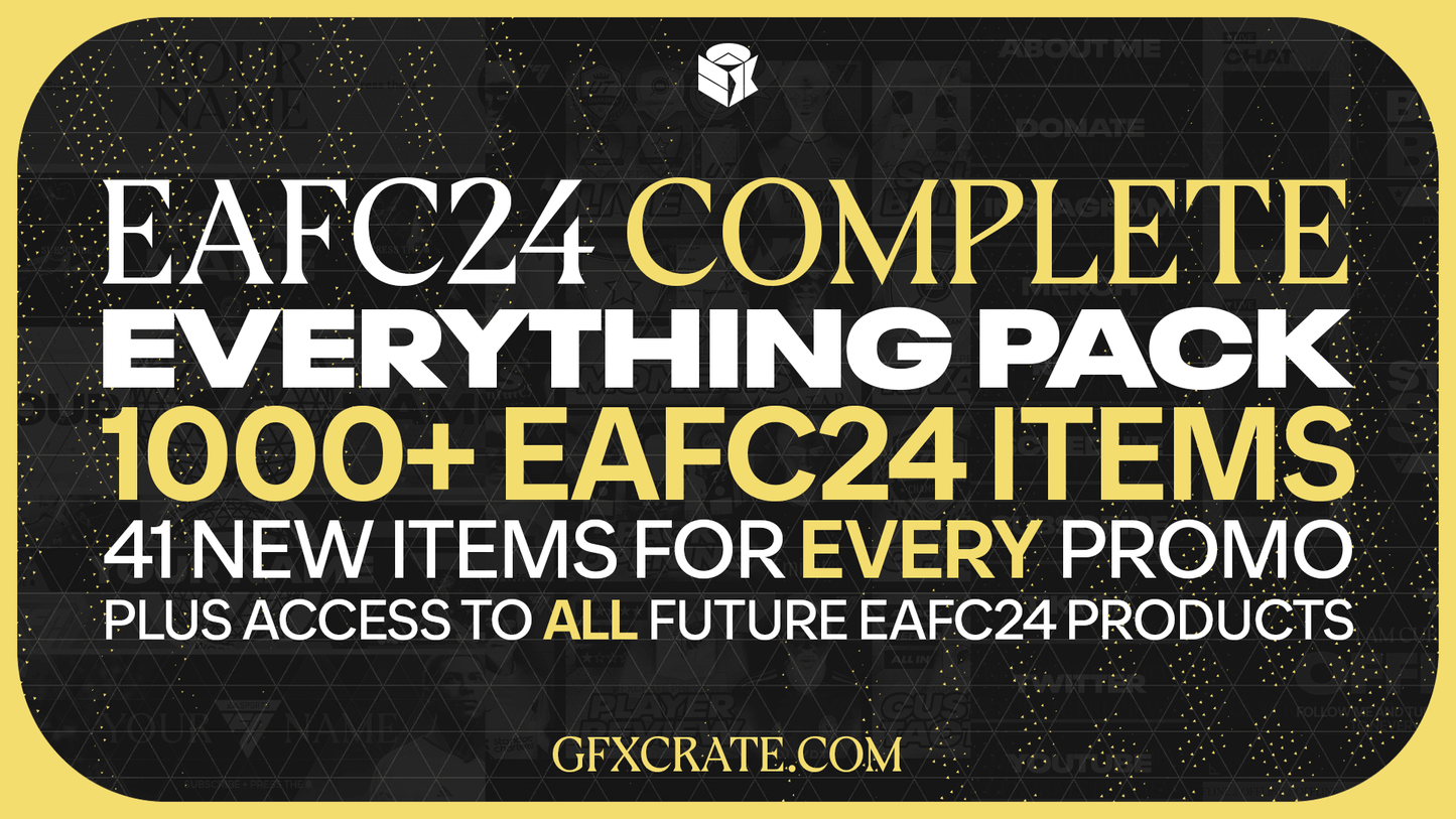 EAFC 24 All Promos Complete Everything Pack (1000+ Items)