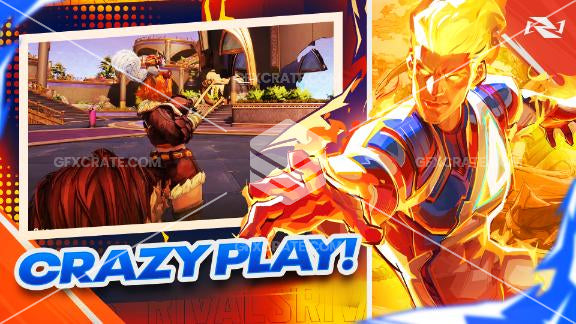 Marvel Rivals Fully Editable YouTube Thumbnails and Assets GFX Pack