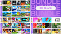 Fully Editable IRL YouTube Thumbnail Pack Bundle