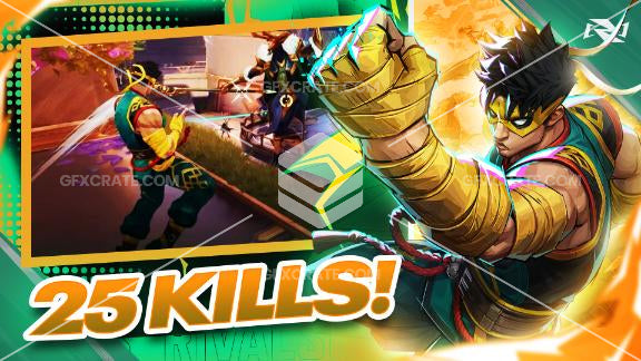Marvel Rivals Fully Editable YouTube Thumbnails and Assets GFX Pack