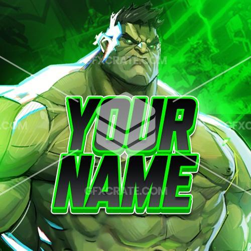 Marvel Rivals Custom Logos Marvel Rivals Fully Editable YouTube Banner + Logo Pack