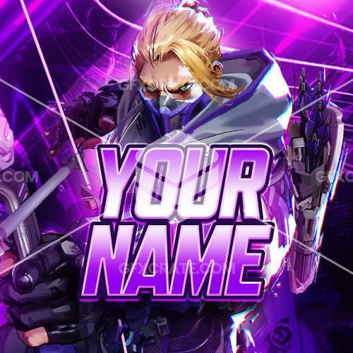Marvel Rivals Custom Logos Marvel Rivals Fully Editable YouTube Banner + Logo Pack