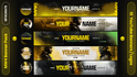 Call of Duty Modern Warfare 4 (MW4) Fully Editable YouTube Banner + Logo Pack