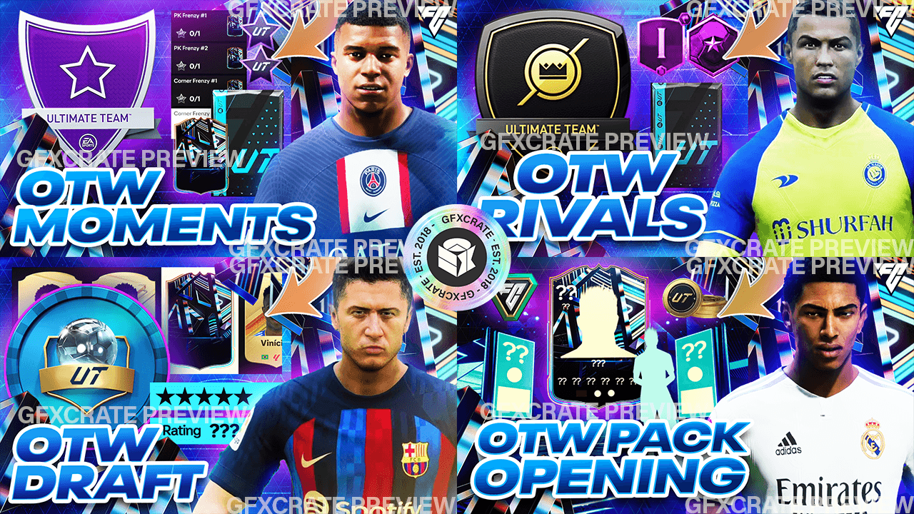 Ones To Watch Add-On for EAFC 24 YouTube Thumbnail Pack