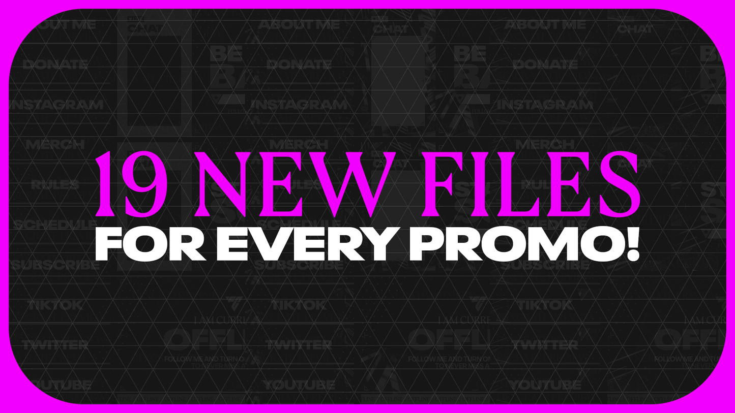 EAFC 24 All Promos Animated Livestream Overlay Everything Pack (450+ Stream Elements)