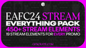FC 24 All Promos Animated Livestream Overlay Everything Pack (450+ Stream Elements) - GFXCRATE