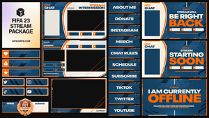 FIFA 23 Stream Overlay and Branding Pack (for Twitch, YouTube etc.) - GFXCRATE