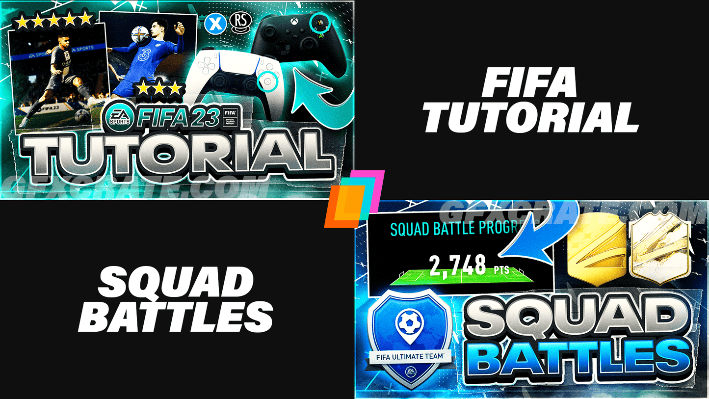 FIFA 23 YouTube Thumbnail Pack V2